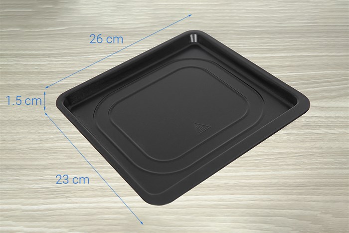 Lò chiên không dầu Elmich AFE-3950 14 lít Màu Đen - Bạc