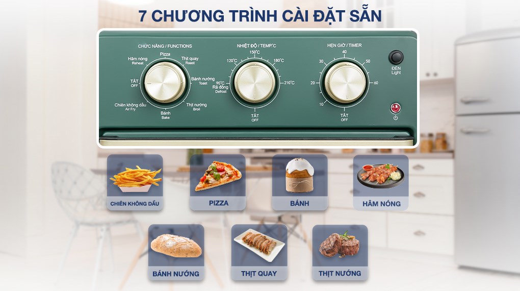 Lò chiên không dầu Kangaroo KG15AF2A 15 lít - 9