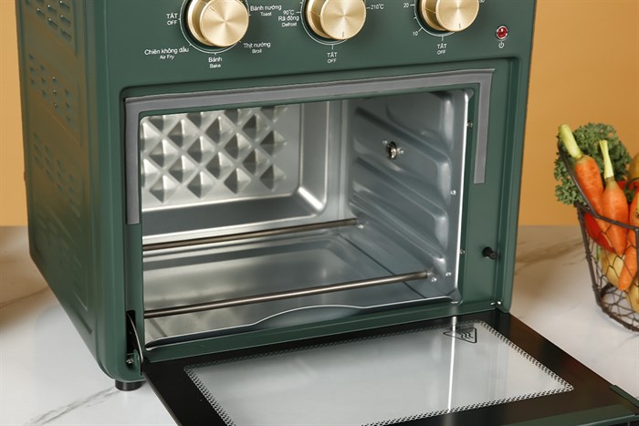 Lò chiên không dầu Kangaroo KG15AF2A 15 lít Màu Xanh