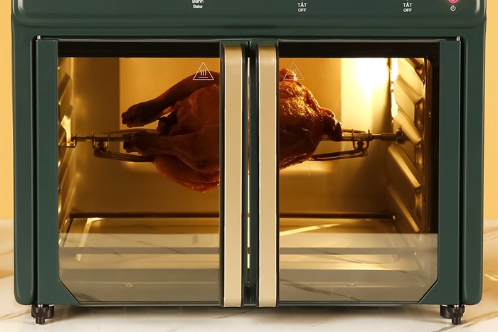 Lò chiên không dầu Kangaroo KG25AF2A 25 lít Màu Xanh