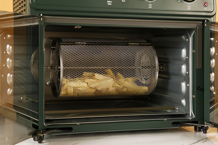 Lò chiên không dầu Kangaroo KG25AF2A 25 lít Màu Xanh