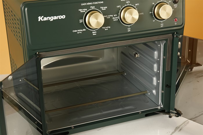 Lò chiên không dầu Kangaroo KG25AF2A 25 lít Màu Xanh