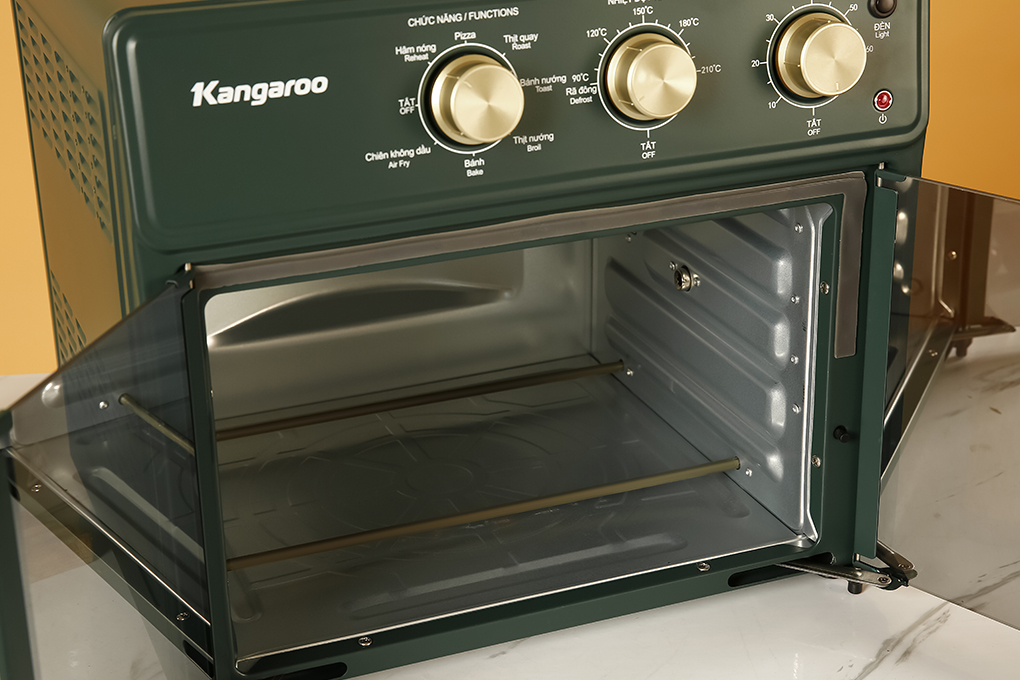 Lò chiên không dầu Kangaroo KG25AF2A 25 lít Màu Xanh