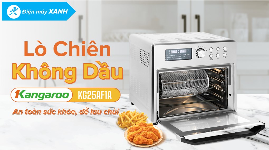 Lò chiên không dầu Kangaroo KG25AF1A 25 lít