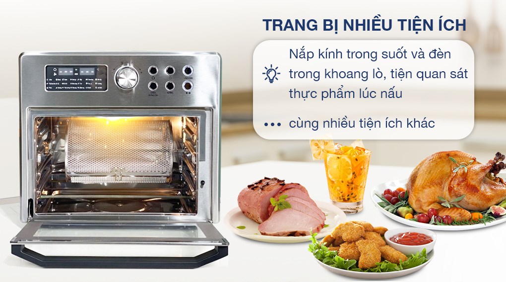 Lò chiên không dầu Kangaroo KG25AF1A 25 lít - 12