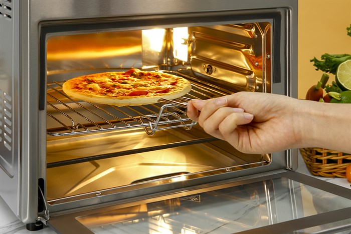 Lò chiên không dầu Kangaroo KG25AF1A 25 lít Màu Bạc