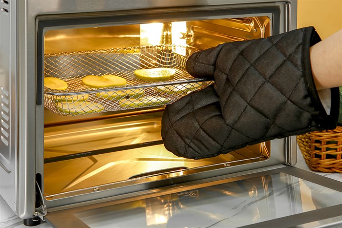 Lò chiên không dầu Kangaroo KG25AF1A 25 lít Màu Bạc