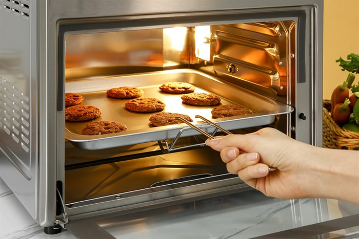 Lò chiên không dầu Kangaroo KG25AF1A 25 lít Màu Bạc