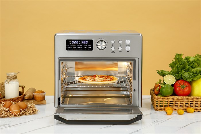 Lò chiên không dầu Kangaroo KG25AF1A 25 lít Màu Bạc