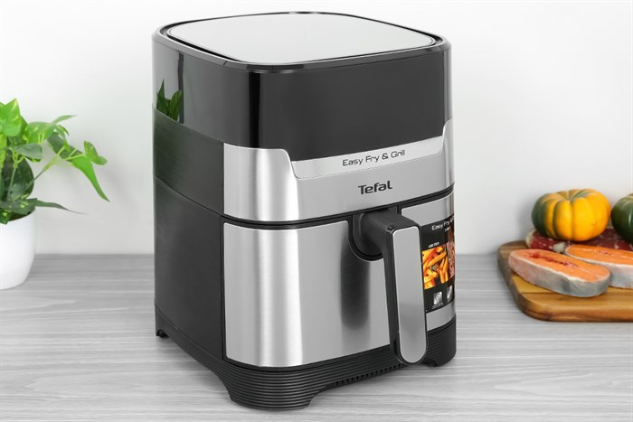 Nồi chiên không dầu Tefal EY505D15 4.2 lít Màu Bạc Inox