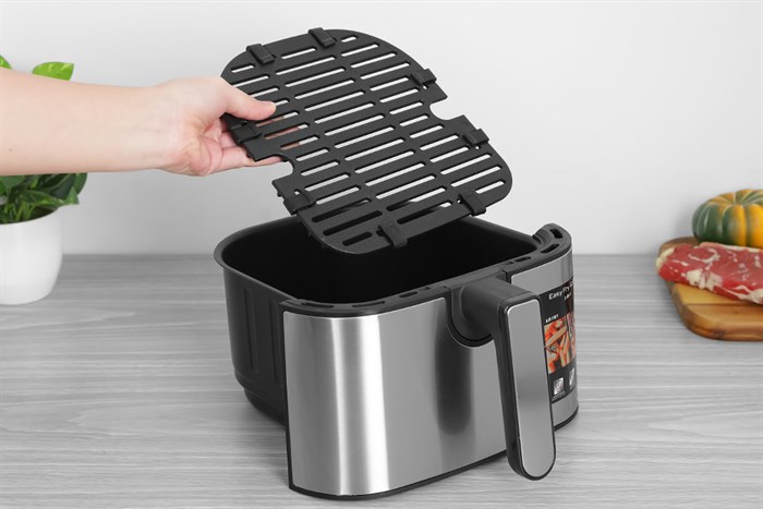 Nồi chiên không dầu Tefal EY505D15 4.2 lít Màu Bạc Inox