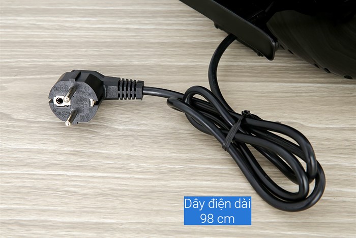 Nồi chiên không dầu Crystal AF7002A-N 6.8 lít Màu Đen