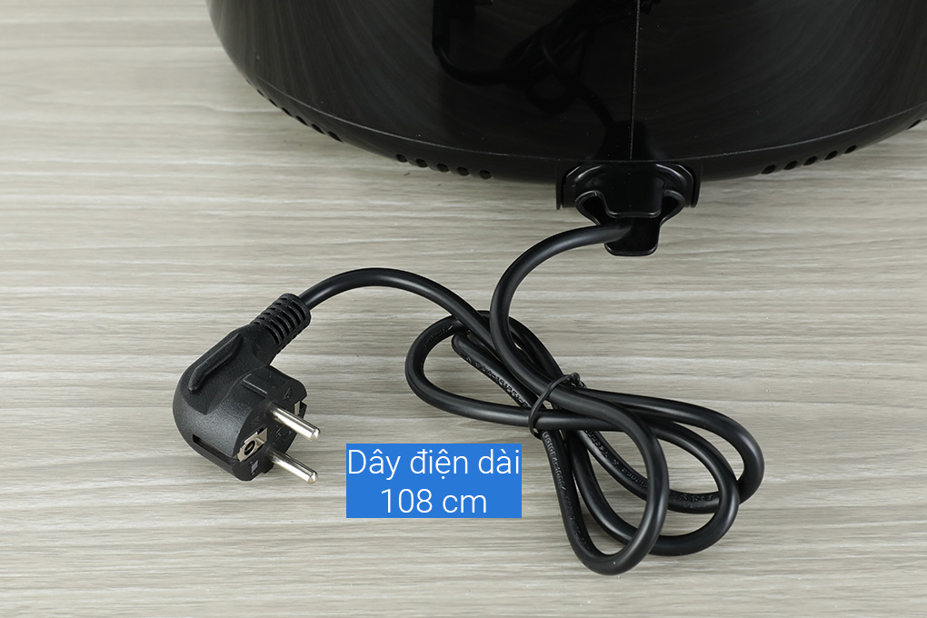 Nồi chiên không dầu Lock&Lock 7.2 lít EJF296BLK Màu Đen