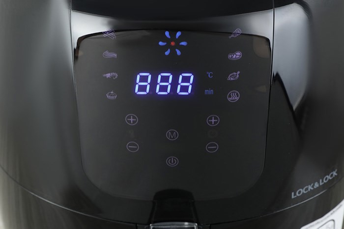 Nồi chiên không dầu Lock&Lock 7.2 lít EJF296BLK Màu Đen