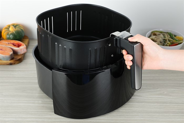 Nồi chiên không dầu Lock&Lock 7.2 lít EJF296BLK Màu Đen