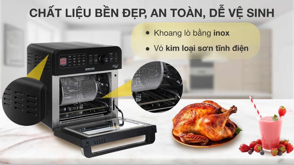 Lò chiên không dầu 2GOOD S20 14.5 lít