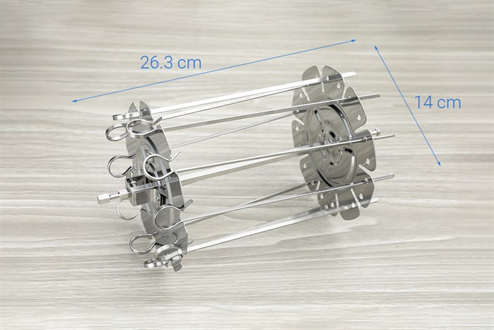 Lò chiên không dầu 2GOOD S20 14.5 lít Màu Đen