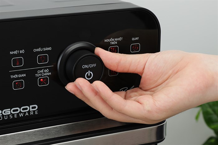 Lò chiên không dầu 2GOOD S20 14.5 lít Màu Đen