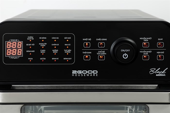 Lò chiên không dầu 2GOOD S20 14.5 lít Màu Đen