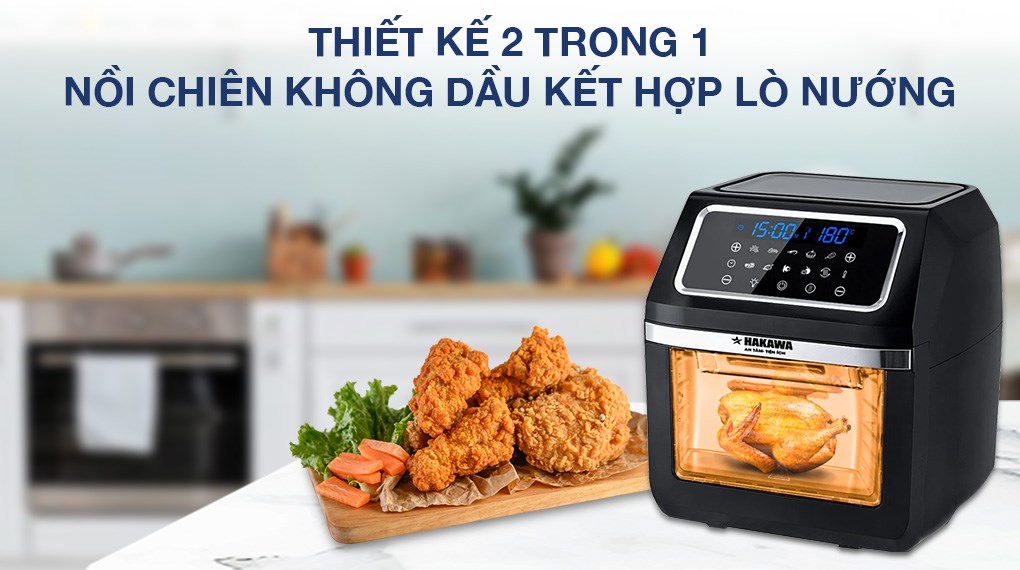 Lò chiên không dầu Hakawa HK-AF12L 12 lít