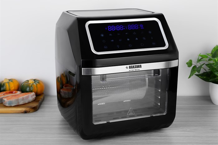 Lò chiên không dầu Hakawa HK-AF12L 12 lít Màu Đen
