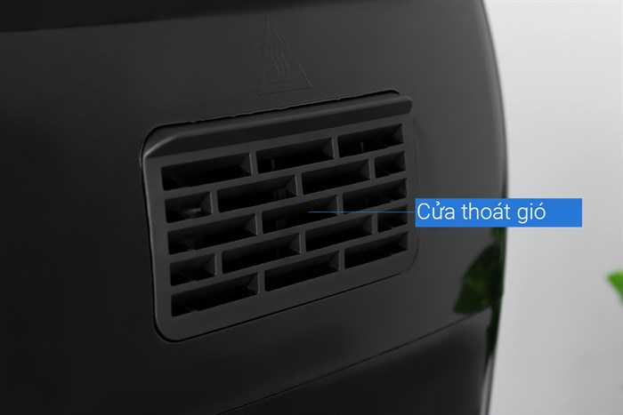 Lò chiên không dầu Hakawa HK-AF12L 12 lít Màu Đen