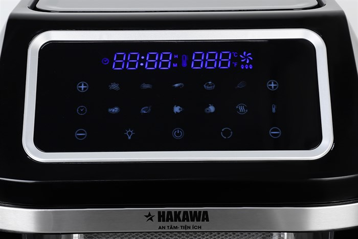 Lò chiên không dầu Hakawa HK-AF12L 12 lít Màu Đen