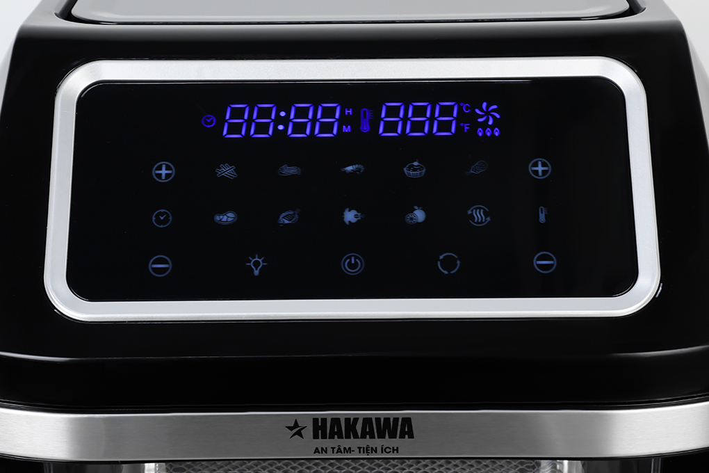 Lò chiên không dầu Hakawa HK-AF12L 12 lít Màu Đen
