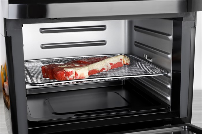 Lò chiên không dầu Hakawa HK-AF12L 12 lít Màu Đen