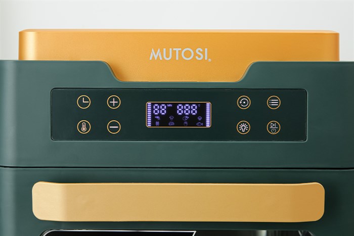 Lò chiên không dầu Mutosi MF-99D 12 lít Màu Xanh