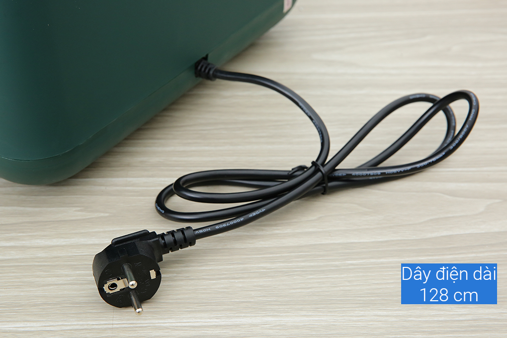 Lò chiên không dầu Mutosi MF-98C 12 lít Màu Xanh