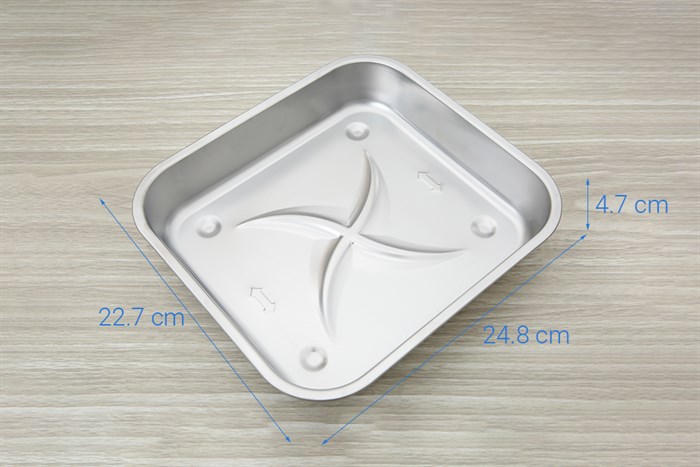 Lò chiên không dầu Mutosi MF-98C 12 lít Màu Xanh