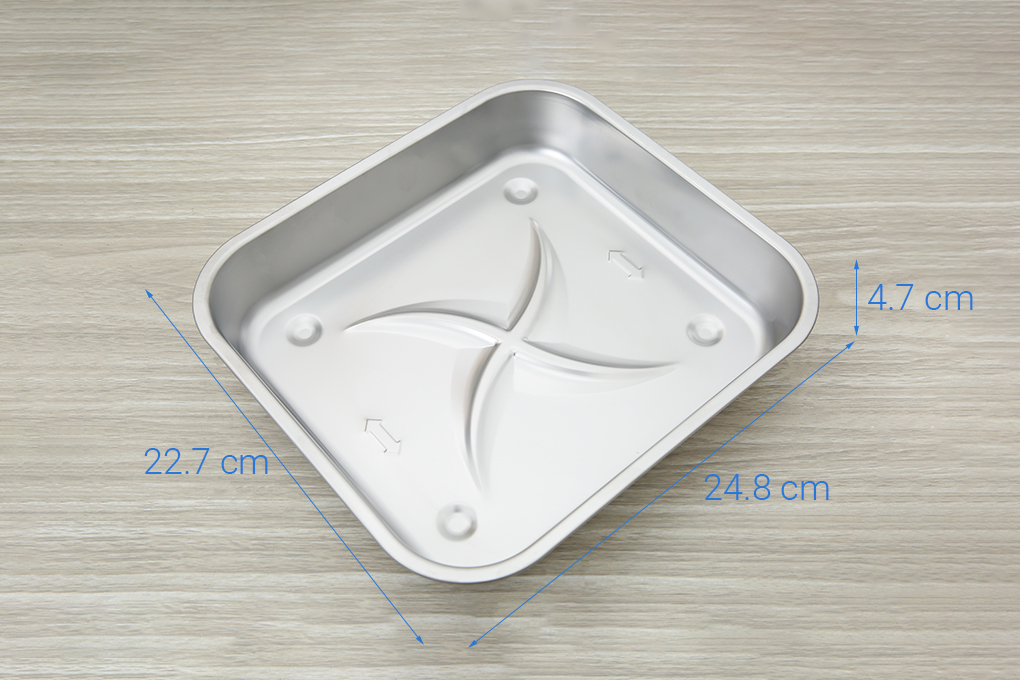 Lò chiên không dầu Mutosi MF-98C 12 lít Màu Xanh