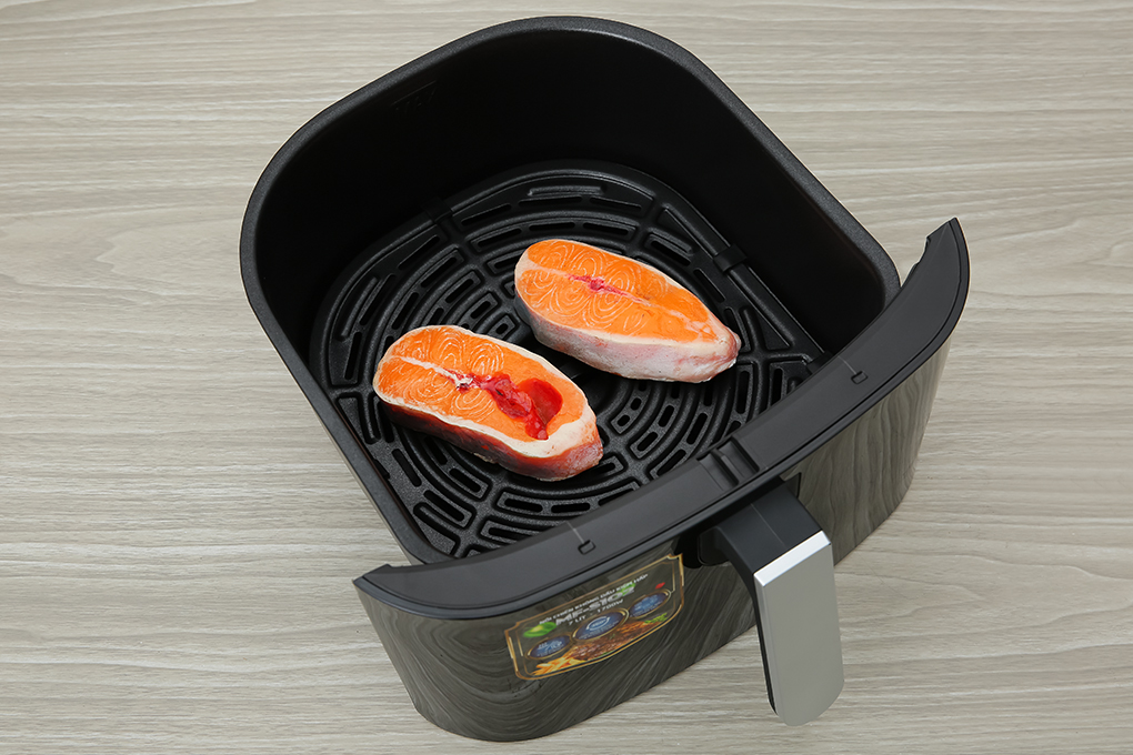 Nồi chiên không dầu kiêm hấp Mutosi MF-S102 7 lít Màu Đen