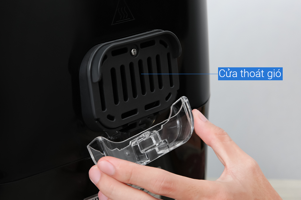 Nồi chiên không dầu kiêm hấp Mutosi MF-S102 7 lít Màu Đen