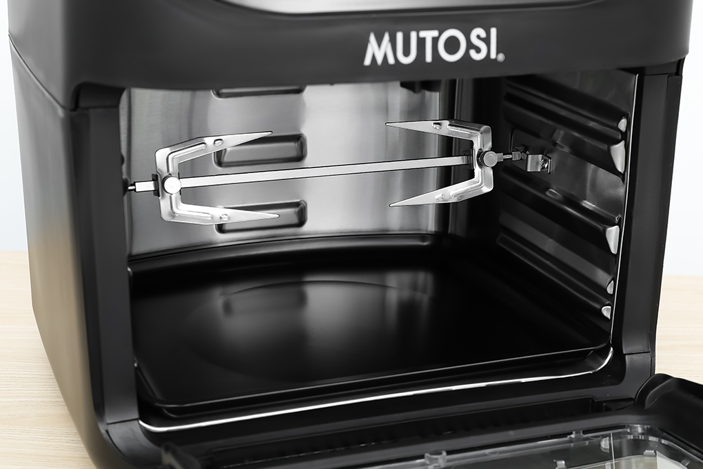 Lò chiên không dầu Mutosi MF-T891 12 lít Màu Đen