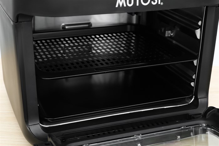 Lò chiên không dầu Mutosi MF-T891 12 lít Màu Đen