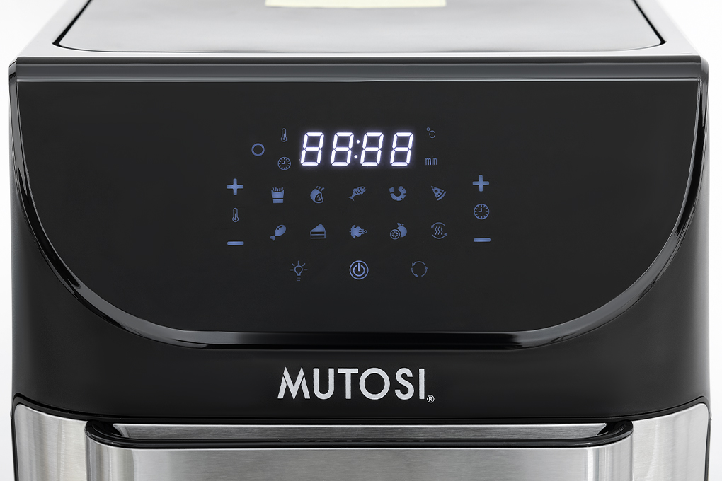 Lò chiên không dầu Mutosi MF-T891 12 lít Màu Đen