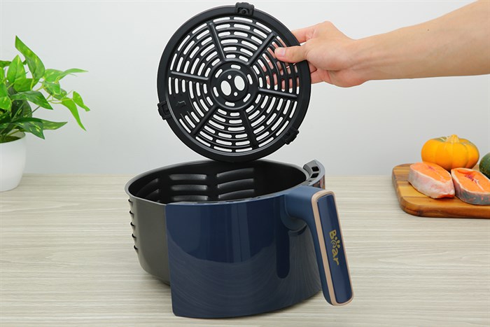 Nồi chiên không dầu Bear 4.5 lít QZG-A15T2 Màu Xanh đen