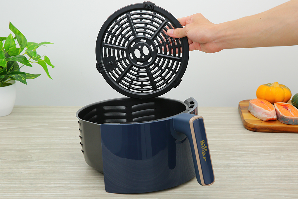 Nồi chiên không dầu Bear 4.5 lít QZG-A15T2 Màu Xanh đen