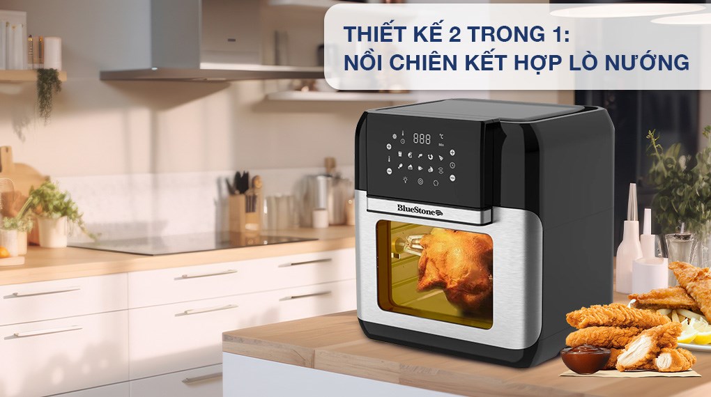 Lò chiên không dầu BlueStone 10 lít AFB-5888