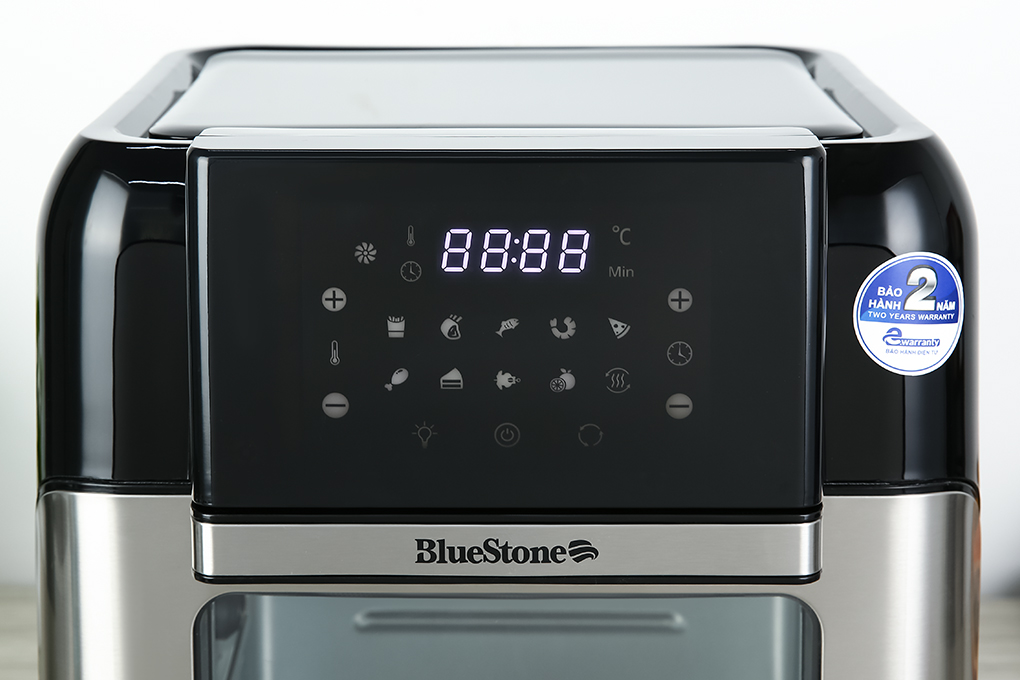 Lò chiên không dầu BlueStone 10 lít AFB-5888 Màu Đen - Bạc