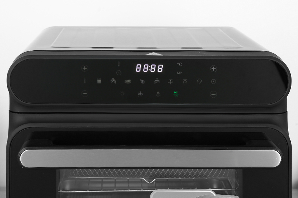 Lò chiên không dầu hơi nước BlueStone 24 lít AFB-5895 Màu Đen