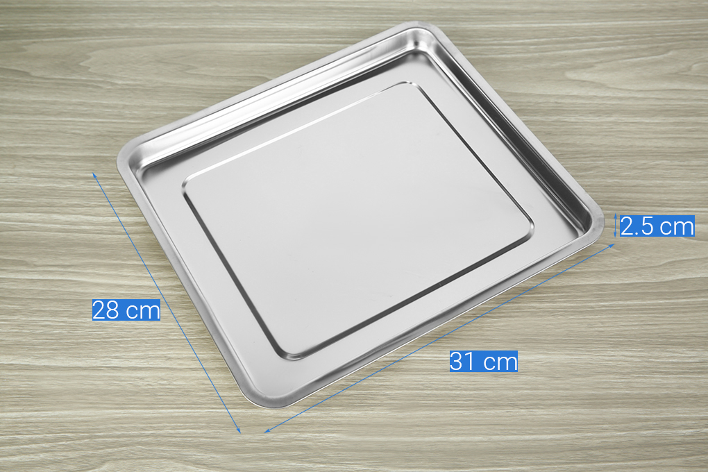 Lò chiên không dầu hơi nước BlueStone 24 lít AFB-5895 Màu Đen