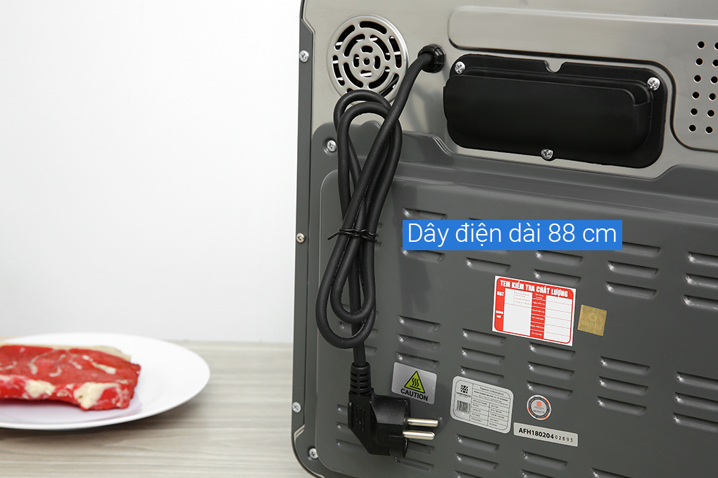 Lò chiên không dầu Hawonkoo 18 lít AFH-180-GR Màu Xám