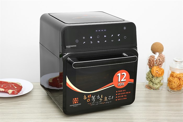 Lò chiên không dầu Hawonkoo 12 lít AFH-120-BA Màu Đen