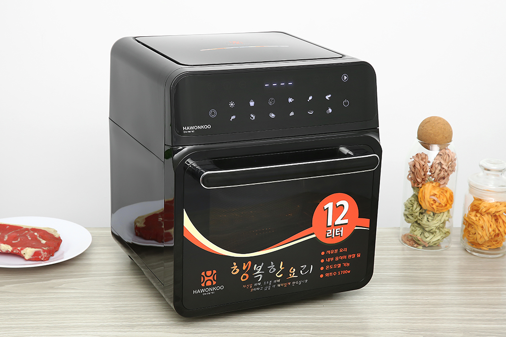 Lò chiên không dầu Hawonkoo 12 lít AFH-120-BA Màu Đen