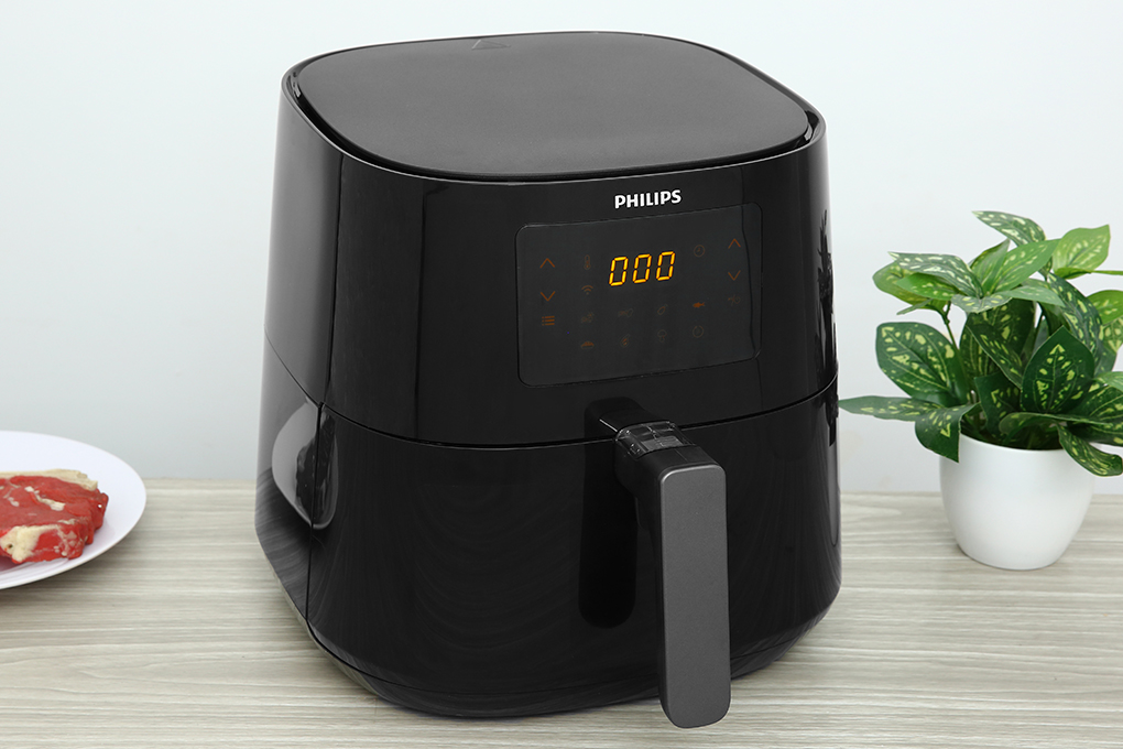 Nồi chiên không dầu Philips 6.2 lít HD9280/90 Màu Đen