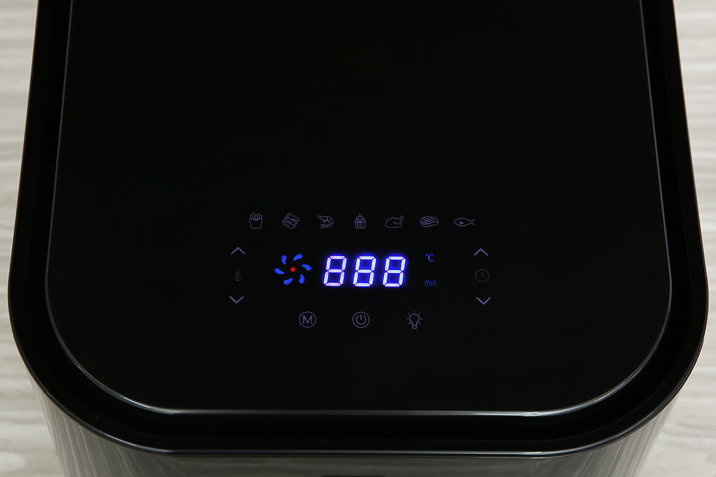 Nồi chiên không dầu Lock&Lock 5.5 lít EJF996BLK Màu Đen
