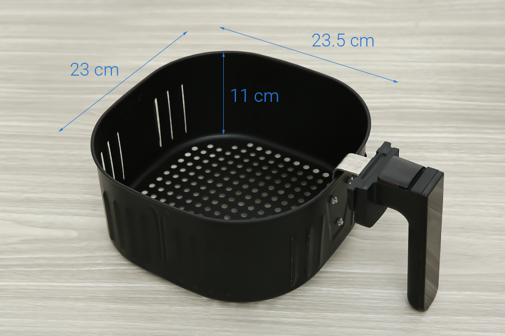 Nồi chiên không dầu Lock&Lock 5.5 lít EJF996BLK Màu Đen